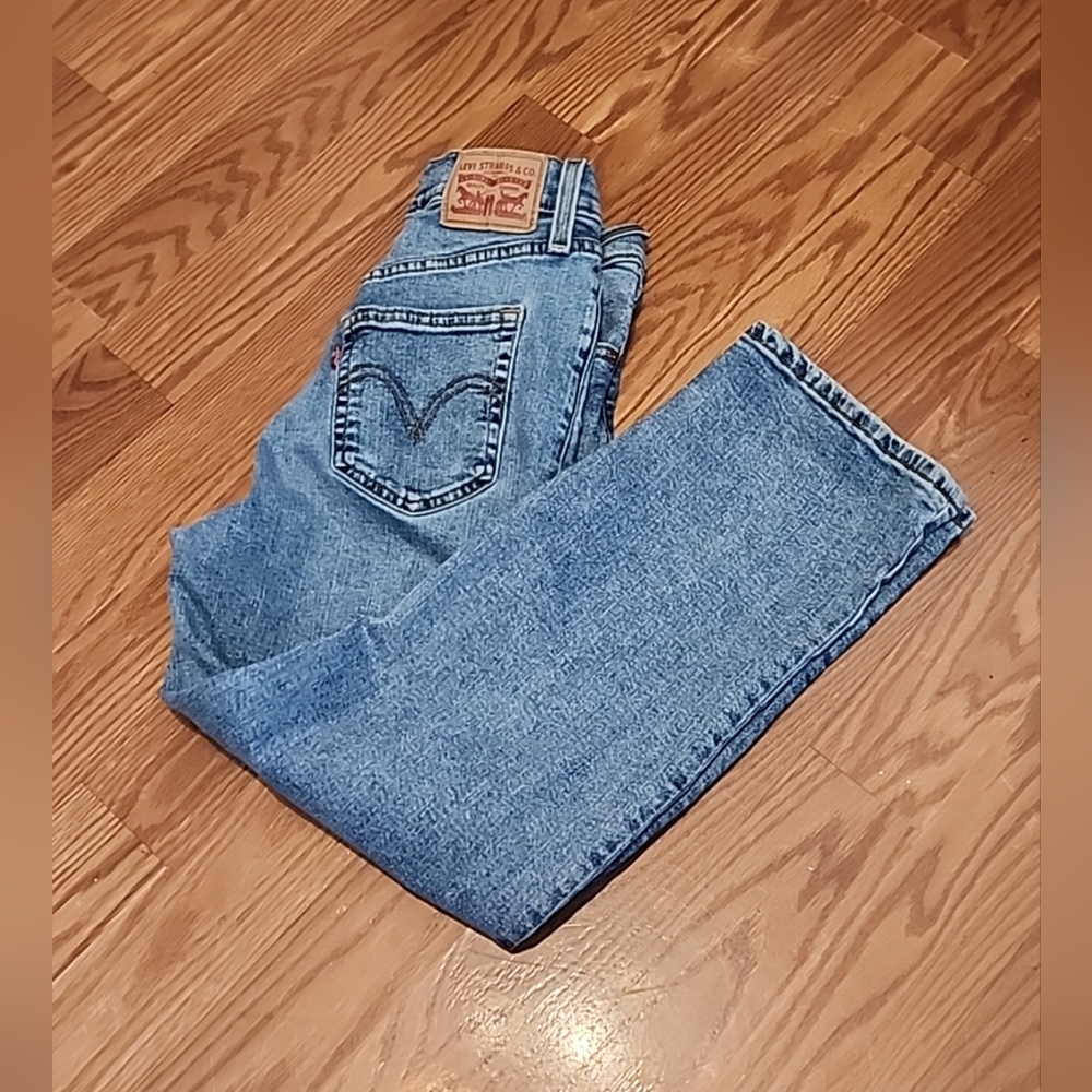 Levi's ribcage button fly straight 26 festival